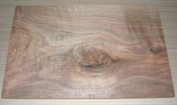 Nb025 Nussbaum, Schwarznuss gehobeltes Brettchen 370 x 240 x 13 mm