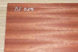 Bl019 Satiné, Blutholz Sägefurnier 315 x 210 x 3 mm