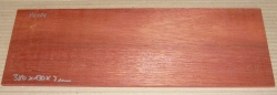Bl021 Bloodwood Satiné Small Board 380 x 130 x 7 mm