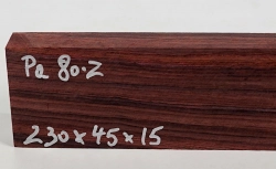 Pa080 Palisander Ostindisch Brettchen aus Altbestand! 230 x 45 x 15 mm