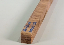 Nb180 Walnut, Black Walnut Blank 305 x 25 x 24 mm