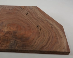 Nb020 Nussbaum, Schwarznuss Maser 425-270 x 200 x 20 mm