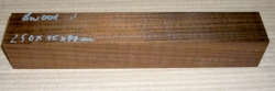 Bw001 Australian Blackwood, Tasmanische Akazie Kantel 255 x 40 x 40 mm