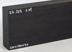 Eb323 Ebenholz Block 310 x 120 x 41 mm