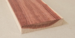 Gn022 Granadillo Brettchen 495 x 105 x 22 mm