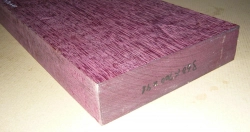 Am037n Amaranth, Purpurholz Block 360 x 200 x 48 mm