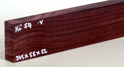 Kö054 Königsholz Brettchen 305 x 55 x 22 mm
