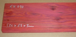 Ck032 Chakte Kok Sägefurnier 520 x 85 x 3 mm