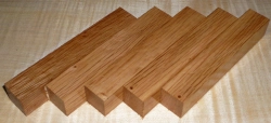 St015 eineiche Pen Blanks 5 Stck à 120 x 20 x 20 mm