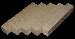 Ah016 Riegelahorn Pen Blanks 5 Stck 120 x 20 x 20 mm