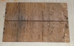 St004 Steineiche gestockt Cross Cut Griffschalen 120 x 40 x 4 mm