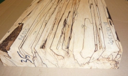 Bc035 Buche, Rotbuche gestockte Trüffelbuche 400 x 240 x 49 mm