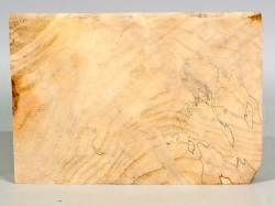 Be025 Eschenblättriger Ahorn Maser, Box Elder Brettchen 180 x 126 x 15 mm