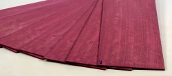 Am062 Amaranth, Purpurholz Sägefurnier 438 x 125 x 2,5 mm