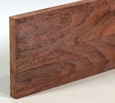 Nb061 Nussbaum, Schwarznuss verleimtes gehobeltes Brettchen 370 x 128 x 15 mm
