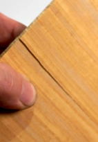 Sa009 Satinwood, East Indian Saw Cut Veneer 242 x 218 x 3,8 mm