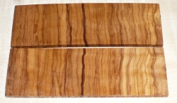 Olive Crosscut Folder-Griffschalen 120 x 40 x 4 mm