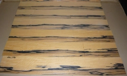 Ebw470 Schwarz-weißes Ebenholz Sägefurnier 6 Blatt a 660 x 100 x 2 mm