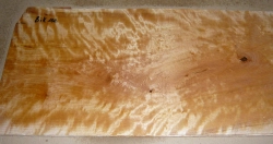 Bik102 Birke, geflammte Birke, Eisbirke Sägefurnier 800 x 220 x 2 mm