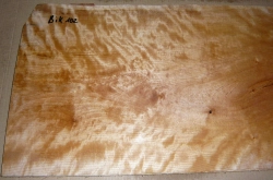 Bik102 Birke, geflammte Birke, Eisbirke Sägefurnier 800 x 220 x 2 mm