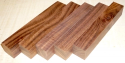 Pau015 Pau Ferro, Santos Rosewood Set Pen Blanks 5 x 120 x 20 x 20 mm