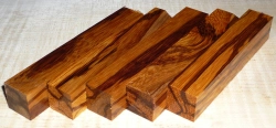 Se015 Serpentwood, Marmorholz Pen Blanks Set zu 5 Stück a 120 x 20 x 20 mm