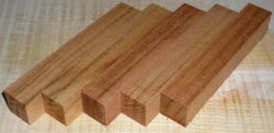 Mu015 Muiracatiara, Curupay Set mit 5 Penblanks á 120 x 20 x 20 mm
