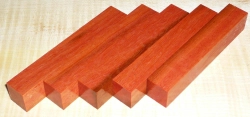 Bol015 Bolletrie, Massaranduba Pen Blank Set 5 Stück á 120 x 20 x 20 mm