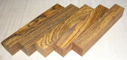 Bo015 Bocote 5 Penblanks à 120 x 20 x 20 mm