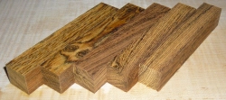 Bo015 Bocote 5 Penblanks à 120 x 20 x 20 mm
