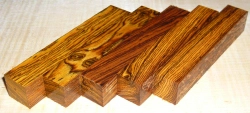Bo015 Bocote 5 Penblanks à 120 x 20 x 20 mm