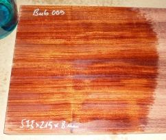 Bub009 Bubinga Brettchen perfekt stehende Jahresringe! 575 x 215 x 8 mm