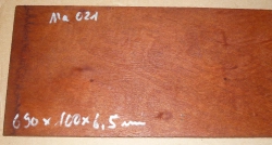 Ma021 Mahagoni, westindisches Mahagoni aus Uraltbestand! 690 x 100 x 6,5 mm