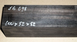 Eb098 Ebenholz Drechslerkantel 600 x 52 x 52 mm