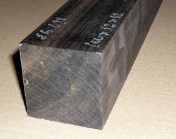 Eb098 Ebenholz Drechslerkantel 600 x 52 x 52 mm