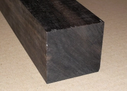 Eb098 Ebenholz Drechslerkantel 600 x 52 x 52 mm