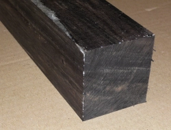 Eb102 Ebenholz Drechslerkantel 400 x 55 x 55 mm