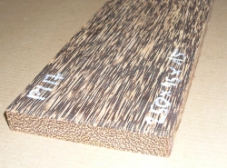 Pl017 Schwarzes Palmenholz Brettchen 250 x 95 x 15 mm