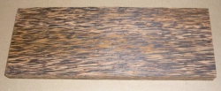Pl017 Schwarzes Palmenholz Brettchen 250 x 95 x 15 mm