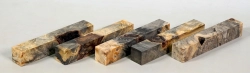 By019 Buckeye Burl stabilisiert 5er Set Penblanks m. kl. Fehlern 120 x 20 x 20 mm