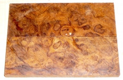 2466 Wüsteneisenholz Maser Griffschalen 120 x 40 x 10 mm