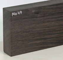 Mo047 Mooreiche Brett 224 x 128 x 42 mm