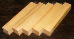 Wb015 Weißbuche 5er Set Pen Blank á 120 x 20 x 20 mm
