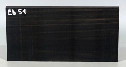 Eb051 Ebenholz Brettchen 225 x 114 x 12 mm