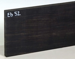 Eb052 Ebenholz Brettchen 280 x 116 x 13 mm