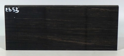 Eb053 Ebenholz Brettchen 280 x 116 x 12 mm