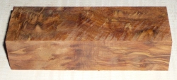 Thuja-Maser Griffblock 120 x 40 x 30 mm
