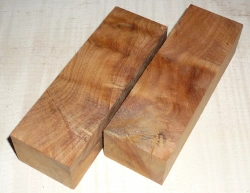 Tu021 Thuja-Maser Griffblock 2 Stück a 120 x 40 x 30 mm