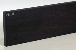 Eb068 Ebenholz Brett 468 x 132 x 19 mm