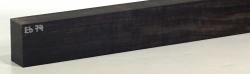 Eb074 Ebenholz Kantel 602 x 64 x 42 mm